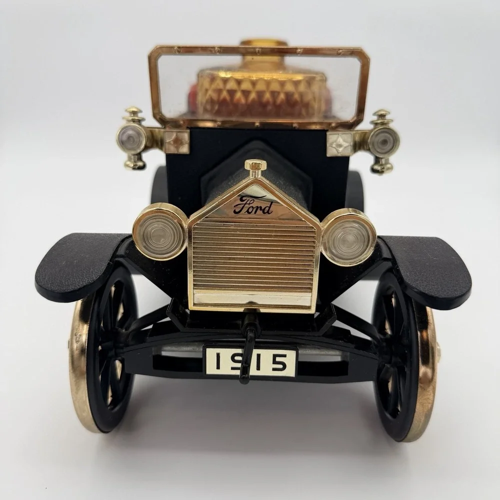 Vintage 1960's Ford Model T 1915 Liquor Decanter Japan Music Box Bar Ware